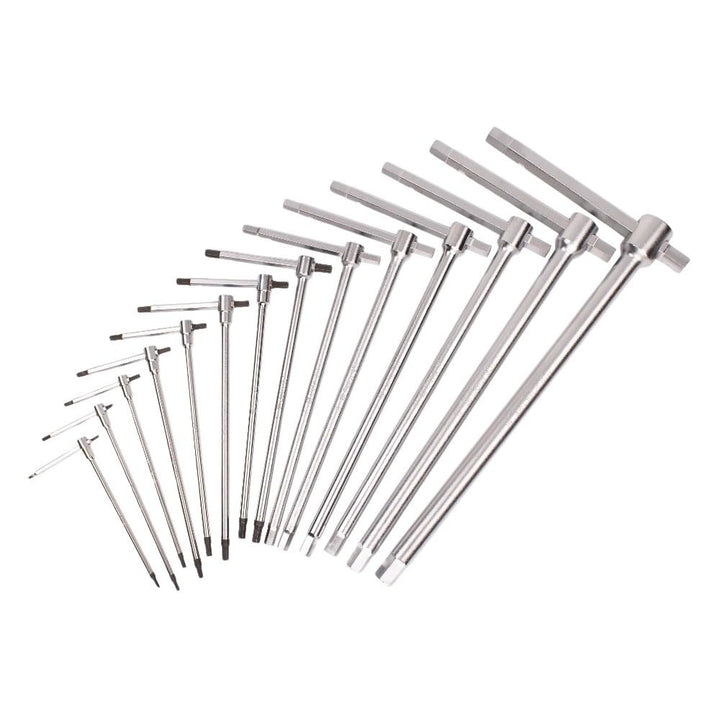 Beta 951/S14 Stiftschlüsselsatz (variables Schraubendreher-Set 14-teilig, 2-14 mm, mit T-Griff, Sech