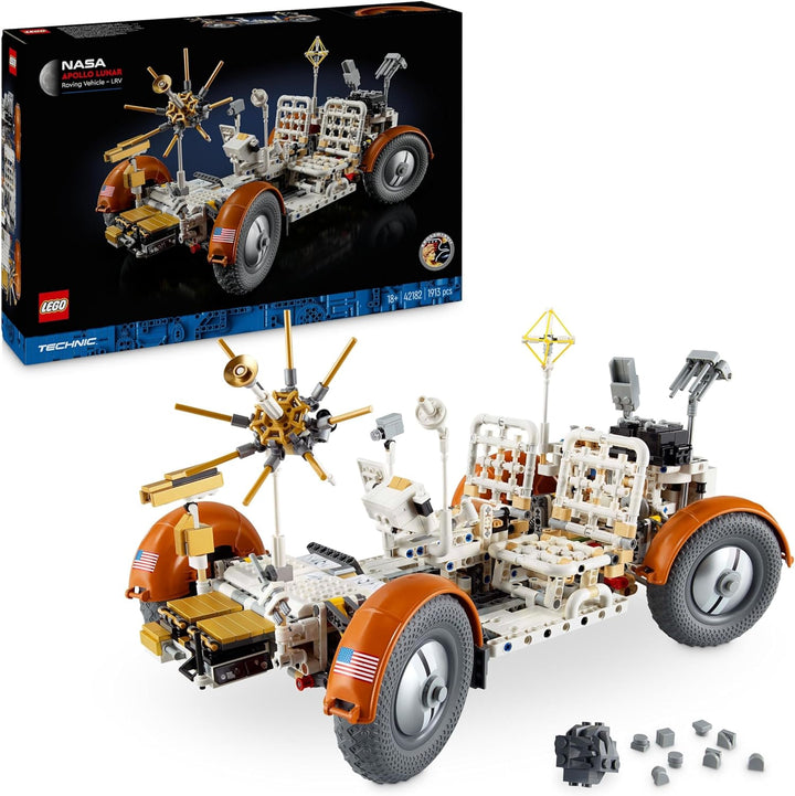 LEGO Technic NASA Apollo Lunar Roving Vehicle (LRV), Mondrover-Modell für Erwachsene; Raumfahrt-Samm