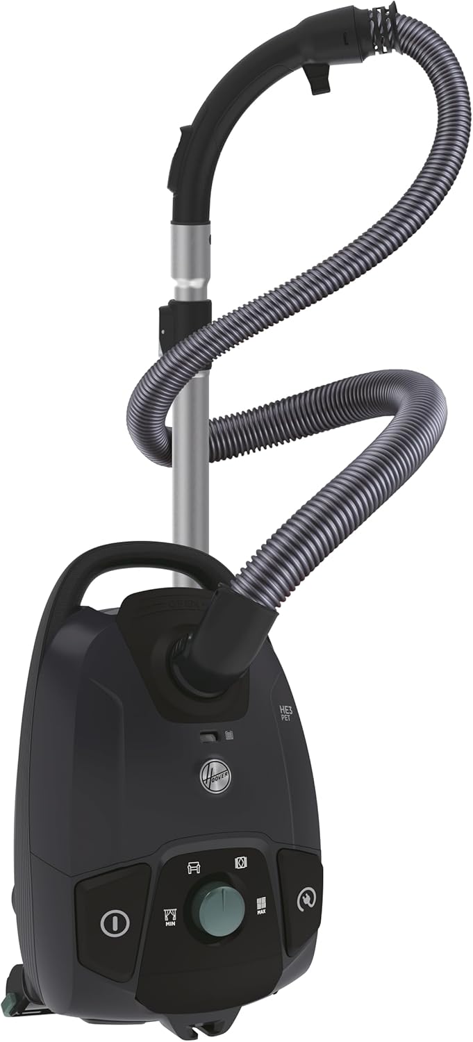 Hoover Bodenstaubsauger mit Beutel & Tierhaar-Düse, Universal-Düse für alle Böden,
