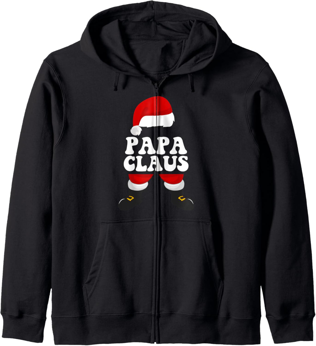 Papa Claus Weihnachtsmann Weihnachten Kapuzenjacke