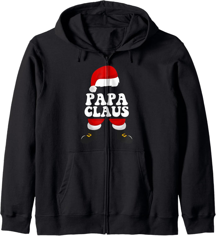 Papa Claus Weihnachtsmann Weihnachten Kapuzenjacke