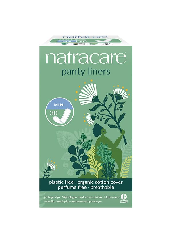 Natracare Organic Mini Panty Liner 30 pcs Bunt 10 x 30 unidades, Bunt 10 x 30 unidades
