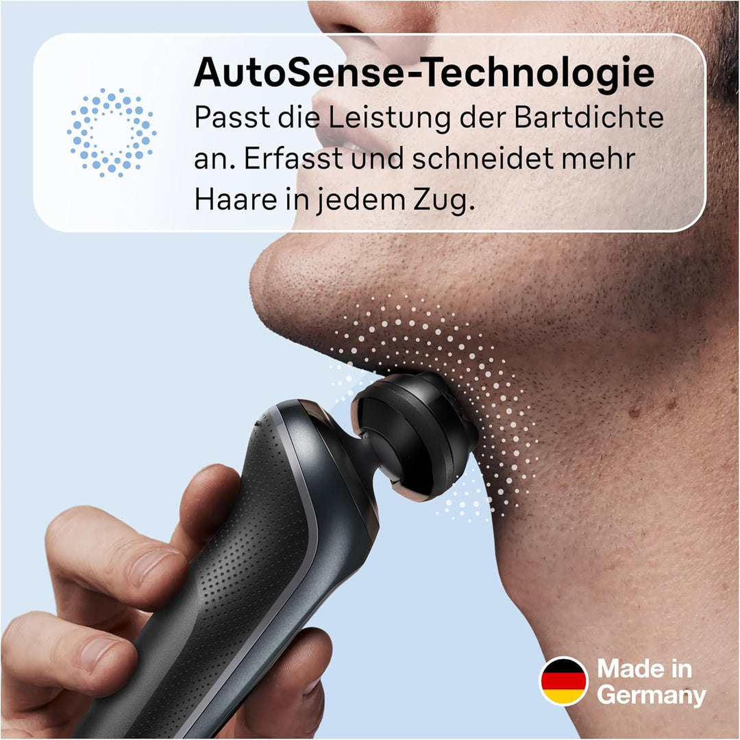 Braun Series 6 Elektrorasierer mit EasyClick Aufsatz, SensoFlex Rasierer Herren Elektrisch, Präzisio