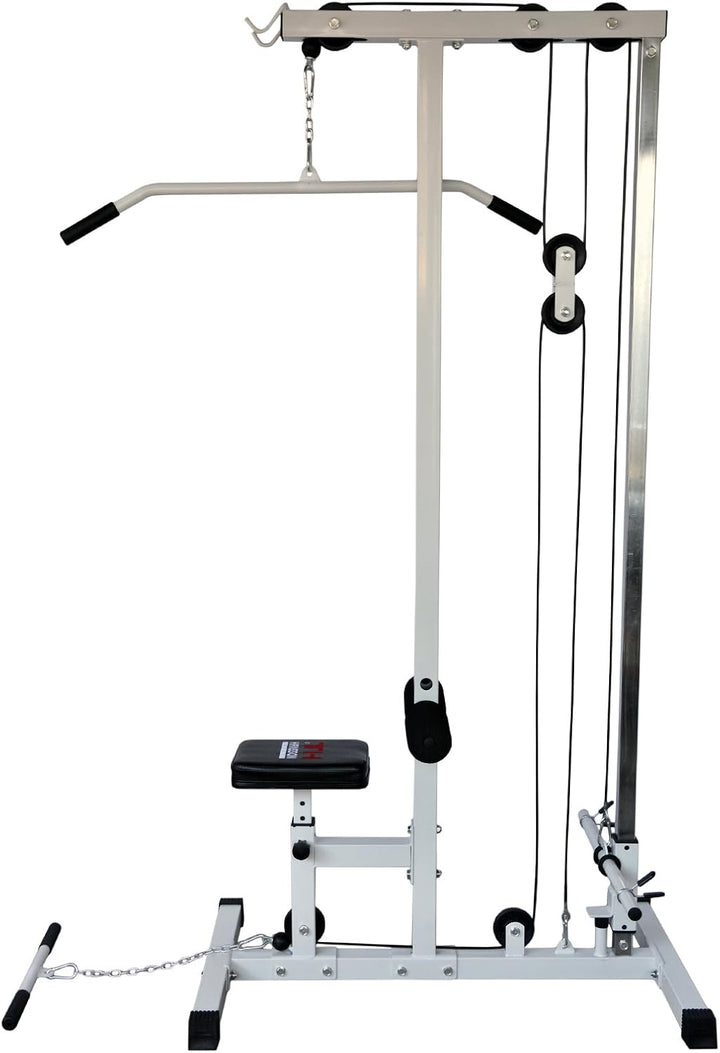 Train Hard Latmaschine Latzugturm Latzugstation Seilzug mit Gewichten 67,5KG