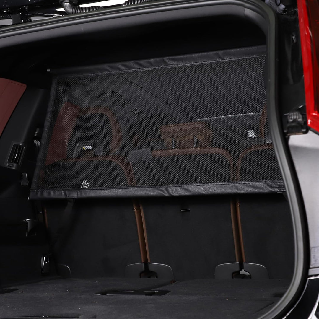 Auto-Hundenetz, kompatibel mit Vo@lvo XC90 2015–2025, Hunde-Haustier-Sicherheitsnetz, verstellbarer