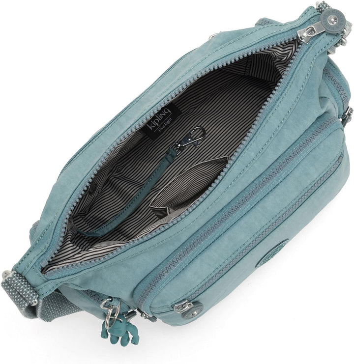 Kipling Damen Gabbie S Crossbody, Einheitsgrösse Blau (Aqua Frost), Blau (Aqua Frost)
