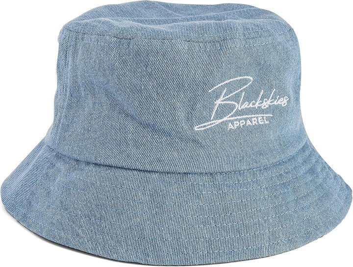 Blackskies EOS Bucket Hat | Herren Damen Unisex Sonnenhut Fischerhut Jeans Denim Einheitsgrösse Eos