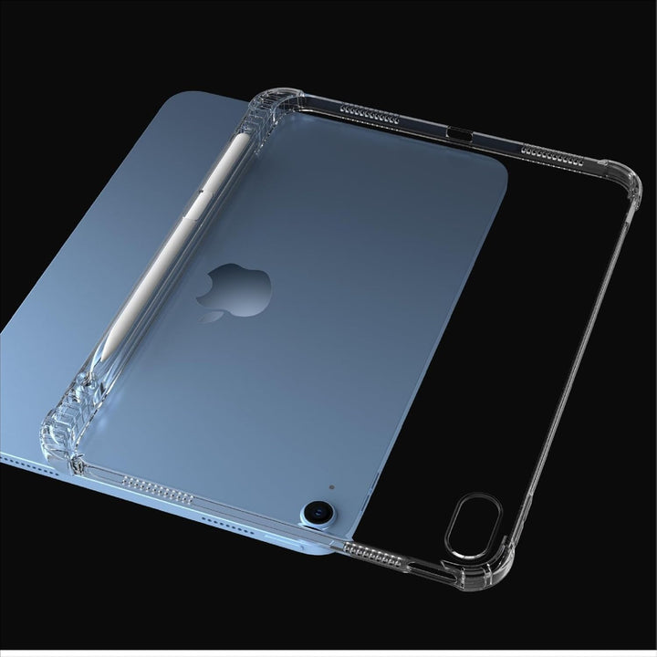 GIOPUEY Hülle für iPad Air 11 Inch M3 2025, Case Mit Stiftschlitz,Weiche TPU Rückenschale, Dünne Abd