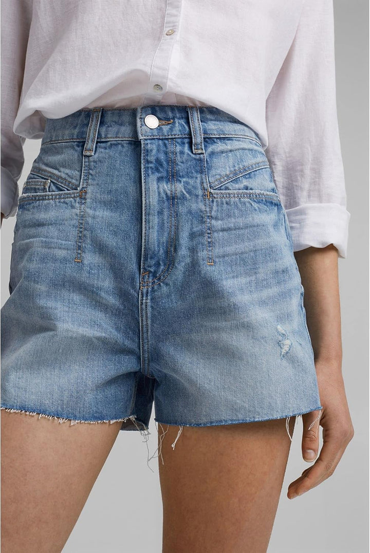 edc by ESPRIT Damen Jeans-Shorts 051cc1c305