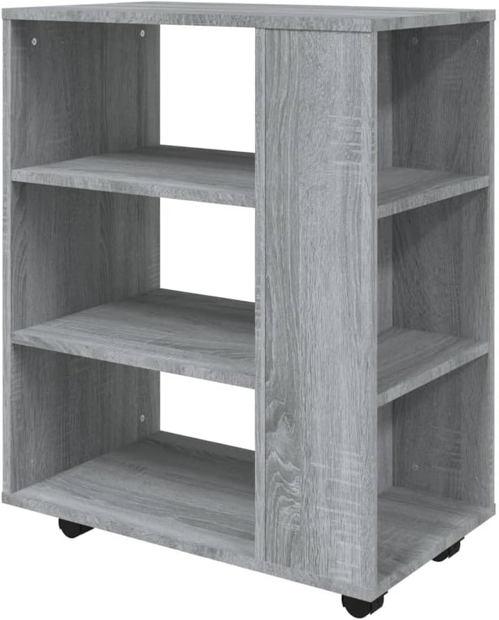 vidaXL Rollschrank, Rollcontainer mit viel Stauraum, Aktenschrank mit Rollen, Büroschrank Bürocontai