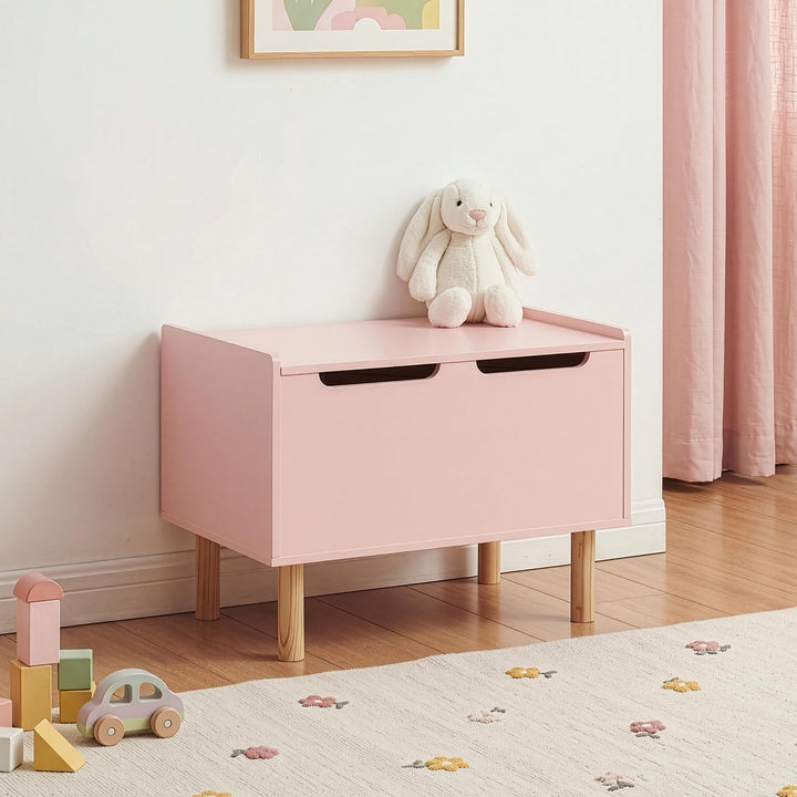 [en.casa] Spielzeugkiste mit Deckel Virer Kuscheltier Aufbewahrung Kinderzimmer Truhe Spielzeugbox 6