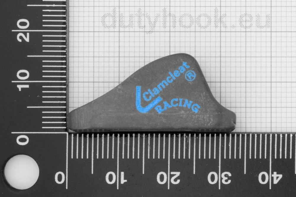 CLAMCLEAT Angeln Accessoires Clamcleat Open Micros für 1-4 mm Tau Hart Eloxiert, 49582