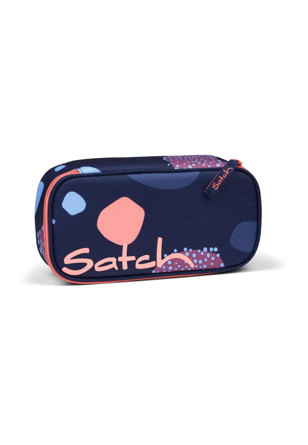 Satch Schlamperbox extra gross inkl. Trennfach Reissverschlussfach Stiftehalter Geodreieck Sichtfens