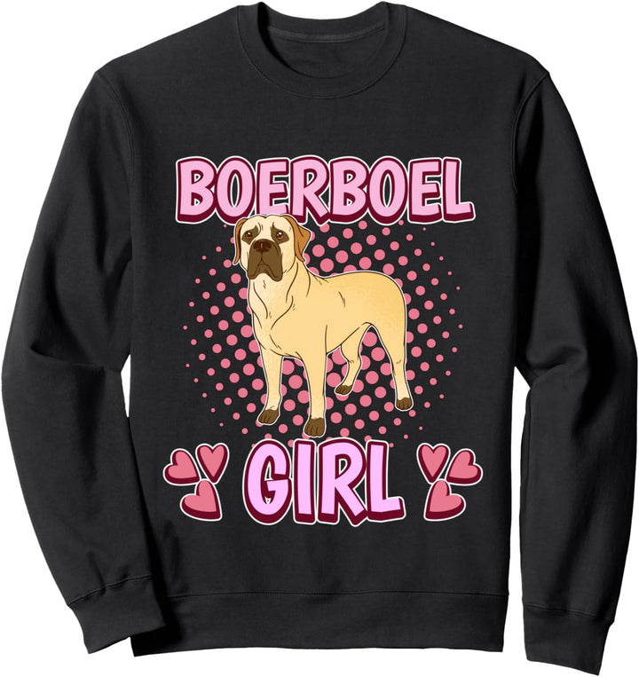 Damen Boerboel Girl Mädchen Boerboel Sweatshirt