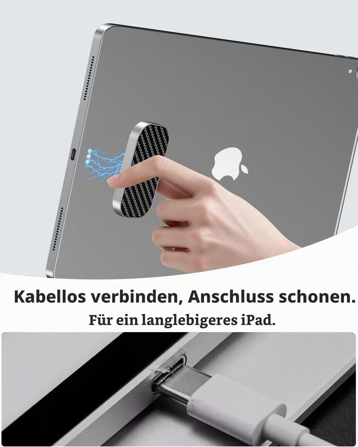 Magnetisches drahtloses Ladegerät für iPad Pro iPad Pro 11 (2024/2025 M4) NUR, 18W Schnellladegerät
