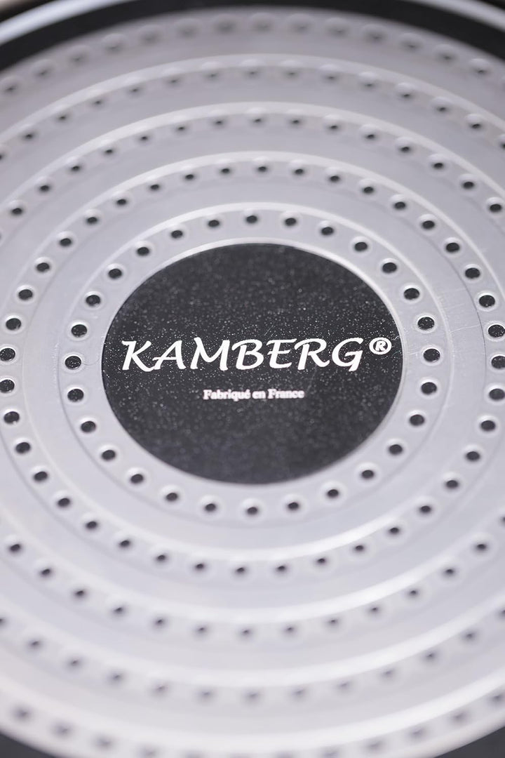 Kamberg - Kochgeschirr, 14-teilig, Induktion, hergestellt in Frankreich, ohne PFOA/PFAS – mit 1 Pyre