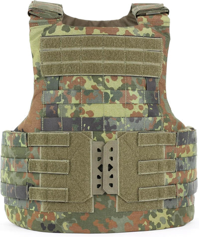 Zentauron Schutzweste Thor Schutzwestenhülle für SK1 u. SK4 Ballistik mit Molle-System für weitere T