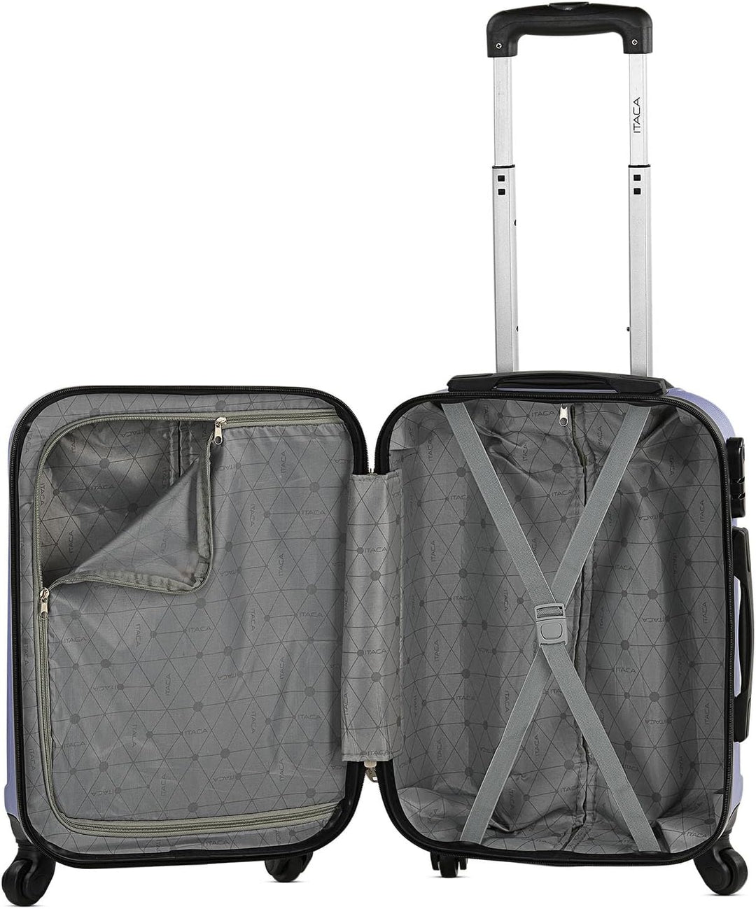ITACA - Handgepäck Koffer Trolley - Reisekoffer Mit Rollen und Reisekoffer Hartschalenkoffer für Vie