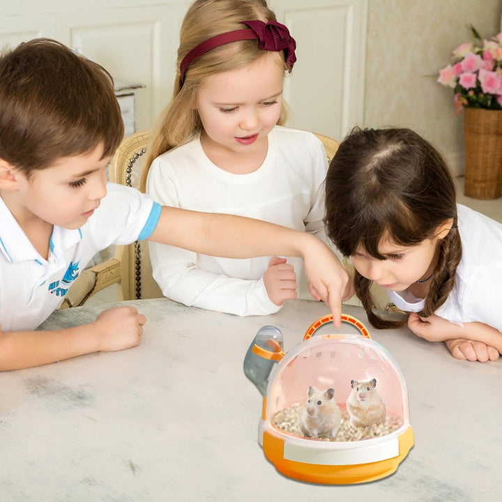 Travel Case, Gerbil Travel Cage, Pet Portable Carrier, Hamster Travel Cage, Transport Box, Small Pet