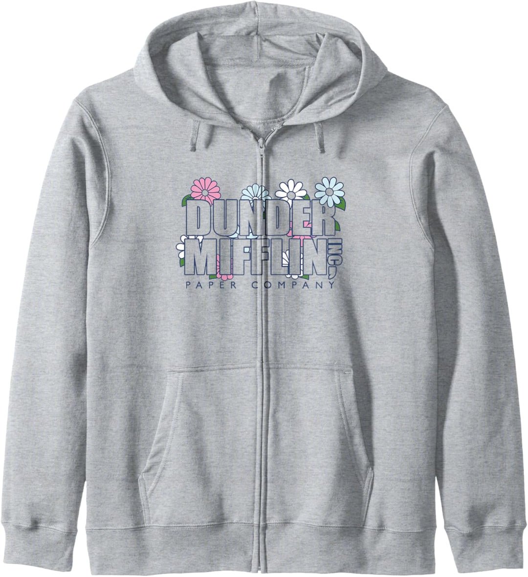 The Office Dunder Mifflin Groovy Blume Kapuzenjacke