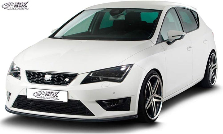 Frontspoileransatz Seat Leon 5F SC/5-türer/ST FR/Cupra 2013- (ABS Schwarz glänzend)