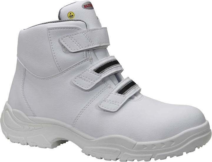 Elten Sicherheitsschnürstiefel "White Strap Mid" ESD S3, Grösse 39, 760171 39 EU, 39 EU