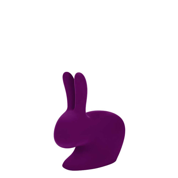 QEEBOO 90009VI RABBIT Chair Baby Velvet Finish, Violett