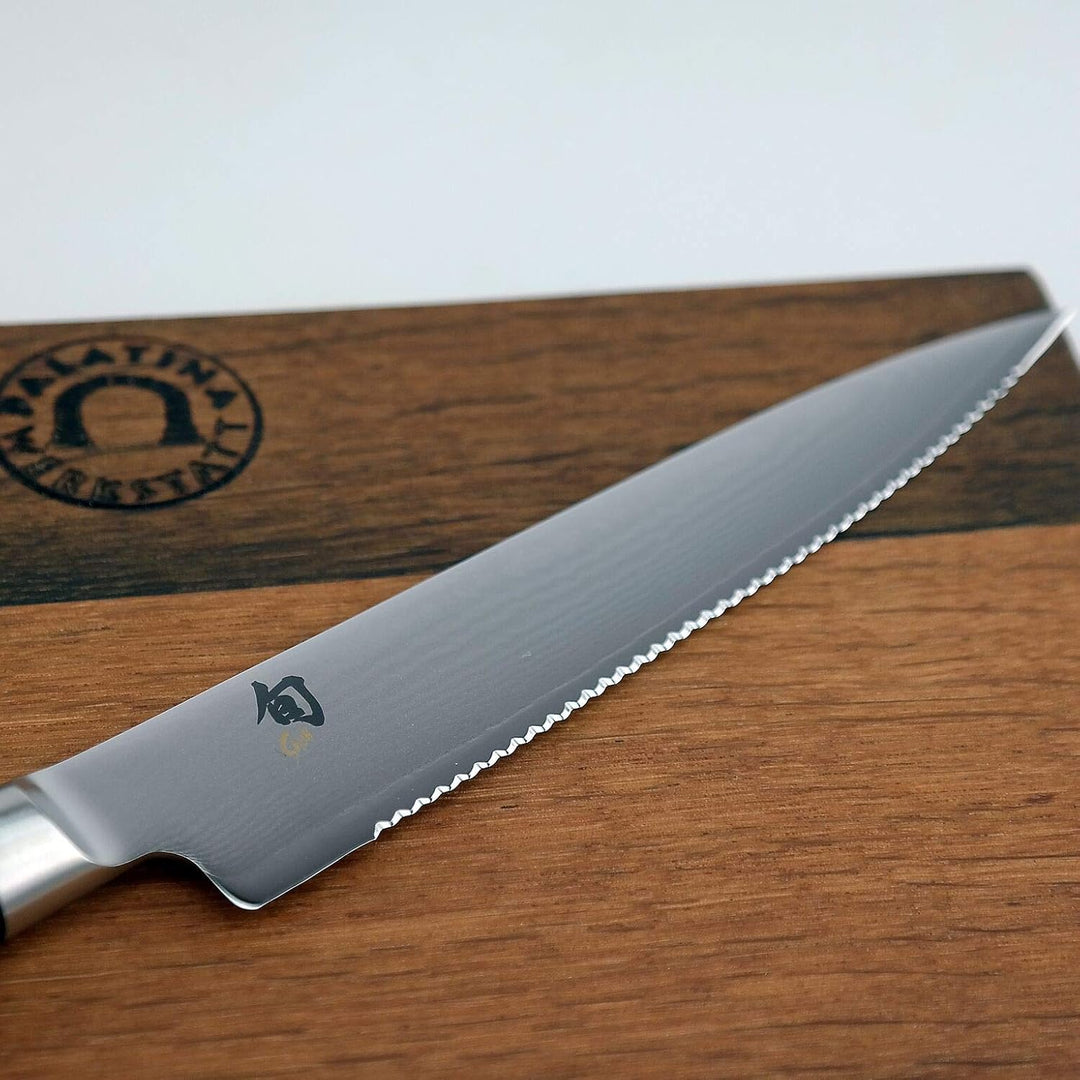 Kai Shun DM-0722 Tomatenmesser 15 cm mit Wellenschliff – Damastmesser Premium Küchenmesser für präzi