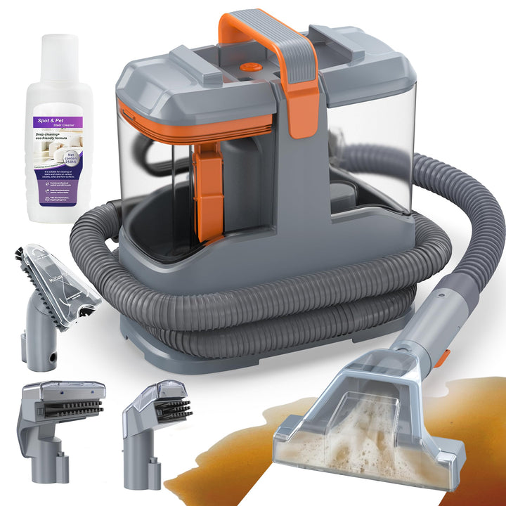 Polsterreiniger Gerät 450W 13kPa, Nasssauger Polsterreiniger für Sofa & Auto, Waschsauger Teppichrei