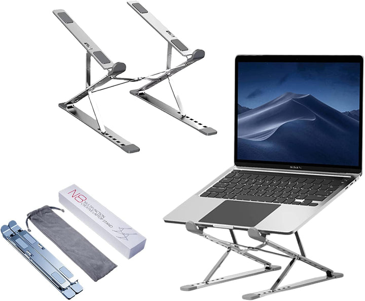 KINGDATA Laptop Ständer, ergonomischer Aluminium-Laptop-Erhöhung für Schreibtisch, Computer ständer