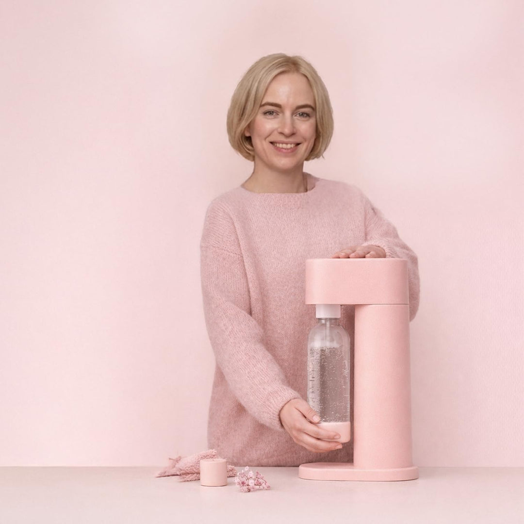 Mysoda: Wasserflasche für Wassersprudler, BPA-freies Plastik, mit "Quick-Lock" Schnellverschluss, De