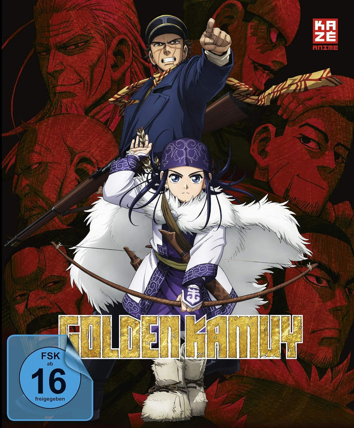 Golden Kamuy - Gesamtausgabe - Staffel 1&2 - [DVD], DVD