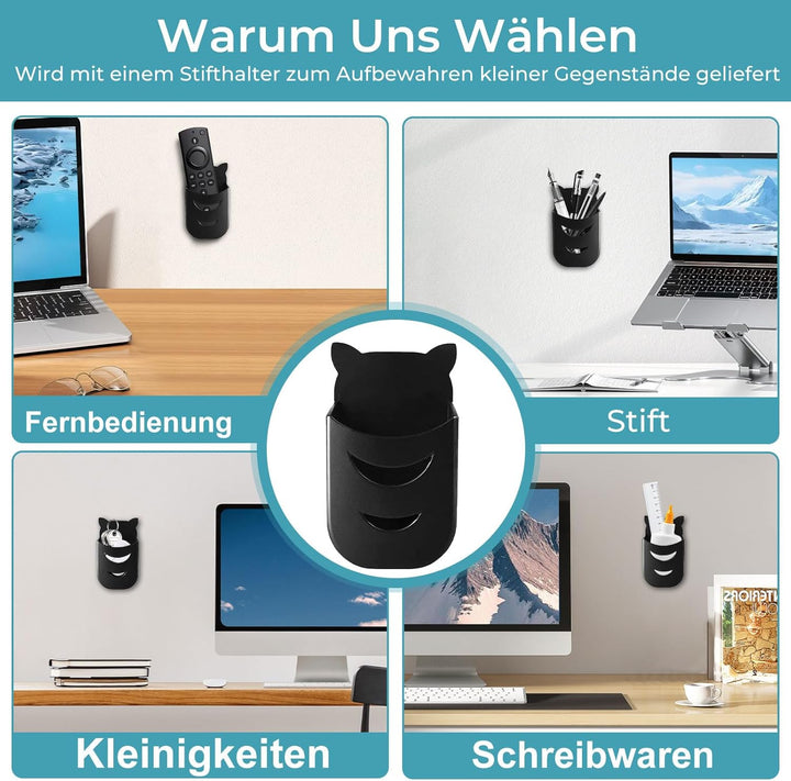 Universal Halterung für Mini-PCs, NUC, Mac Mini, Kabelboxen, WLAN-Router und Kleine CPUs Verstellbar