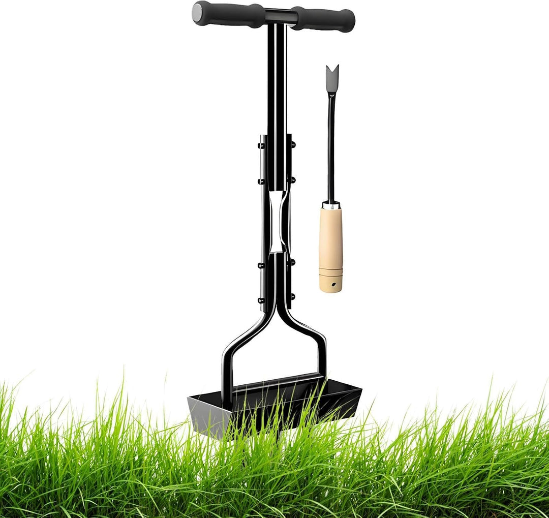 Grass Aerator für Lawn Aerator Tool | Iron Manual Lawn Core Aerator – Ausrüstung zur Pflege von Kräu