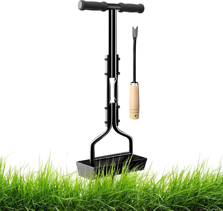 Grass Aerator für Lawn Aerator Tool | Iron Manual Lawn Core Aerator – Ausrüstung zur Pflege von Kräu
