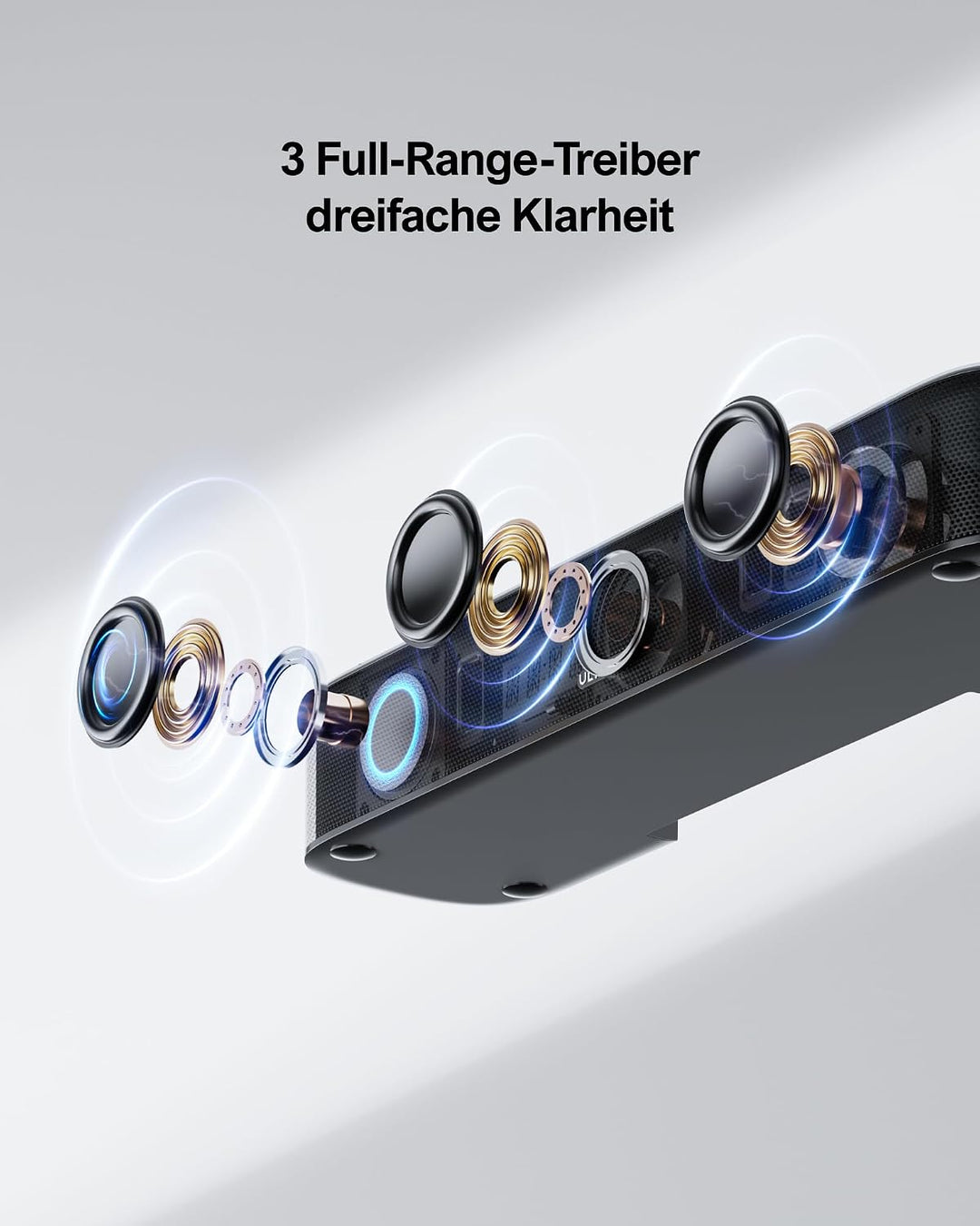 ULTIMEA 5.1 Soundbar mit Dolby Atmos, Surround Sound System, Aura A50 Pro | App Control, Home Theate
