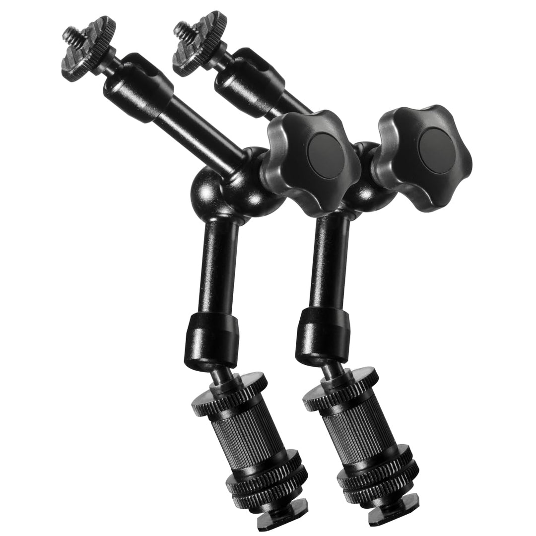 Walimex Pro 20370 Swivel Arm Magic DSLR-Gelenkarm/Auslegearm (18 cm, 2-er Set) für Videostative, Rig