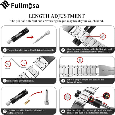 Fullmosa Kompatibel mit Apple Watch Armband 45mm 44mm 42mm Series 9 8 7 6 Series SE 5 4 3 2 1, Edels