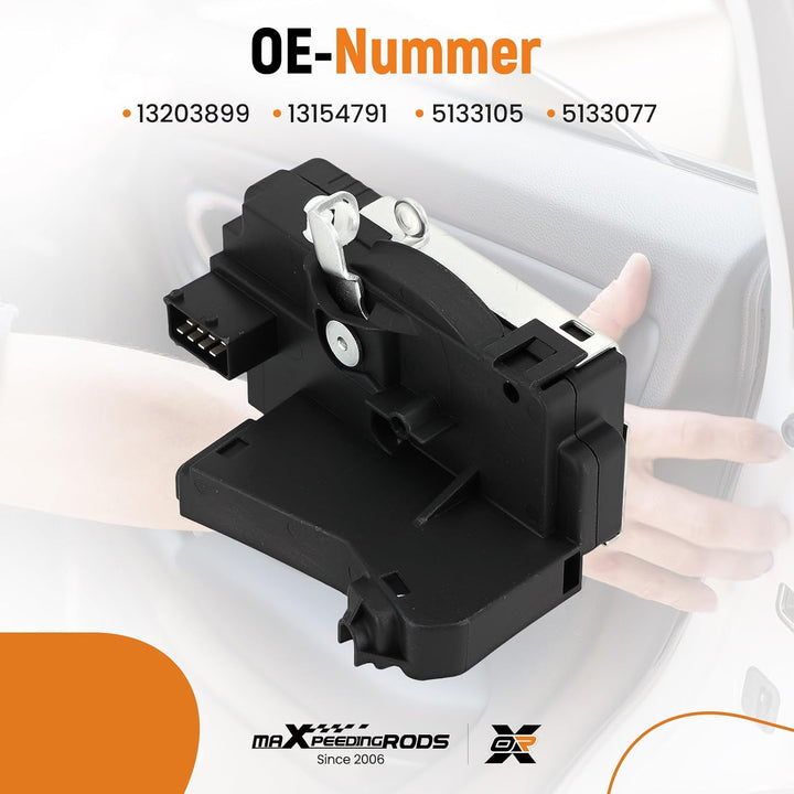 maXpeedingrods Türschloss Vorne Links mit Zentralverriegelung für Opel Corsa C Meriva Auto Türschlos