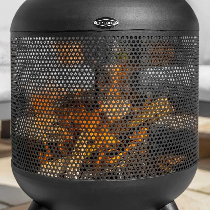 Harrier Outdoor Feuerschalen [5X Stilen] – Feuerschalen für den Garten | Geeignet für Holz & Kohle |