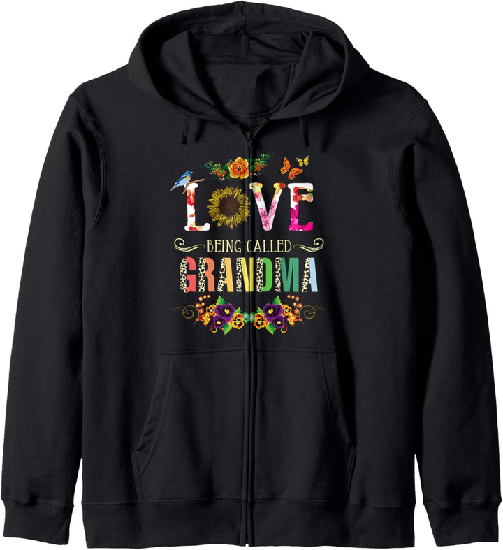 Love Being Called Grandma Gifts From Grandchildren Kapuzenjacke