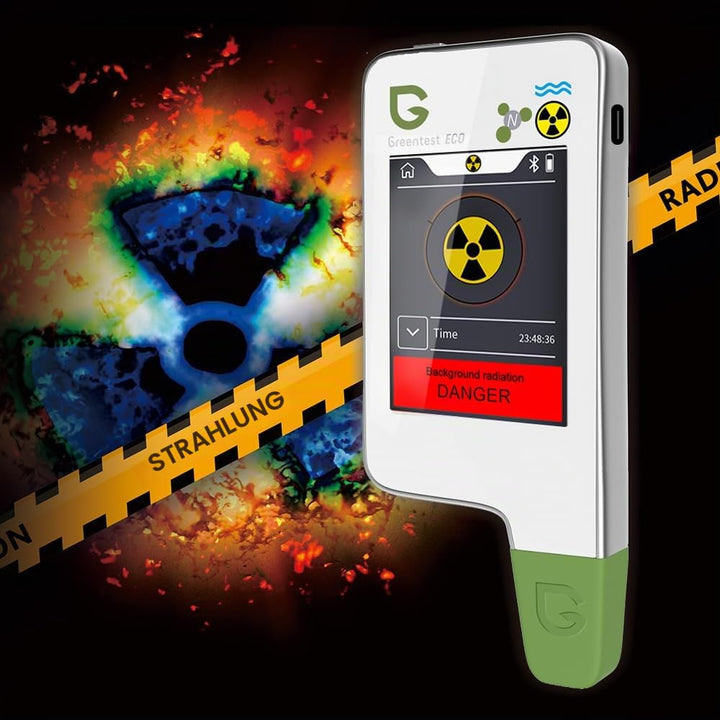 Geigerzähler Greentest Eco 6 + Nitrattester Fleisch Fisch TDS Wassertester dosimeter Strahlenmessger