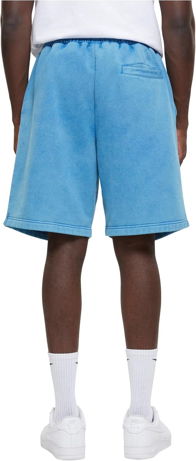 Urban Classics Herren Heavy Sand Washed Sweat Shorts, kurze Jogginghose für Männer, erhältlich in vi