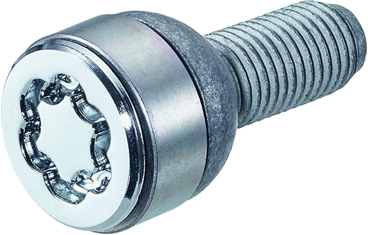 28018SL Radsicherungsbolzen SL (Ultra High Security) M14x1.5, Kugelsitz R13, Schaftlänge 26,7mm, Ges