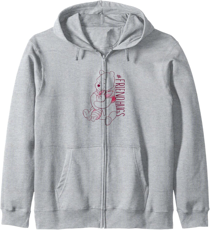 Disney Winnie The Pooh Piglet Pooh Friend Hugs Kapuzenjacke
