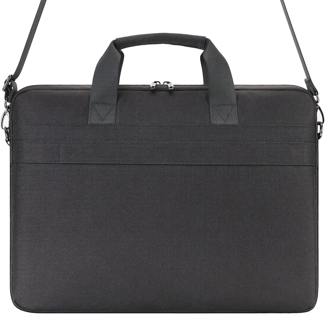 DOMISO 17 Zoll Laptop Tasche Aktentasche Schultertasche Business Wasserdicht Notebooktasche für 17-1