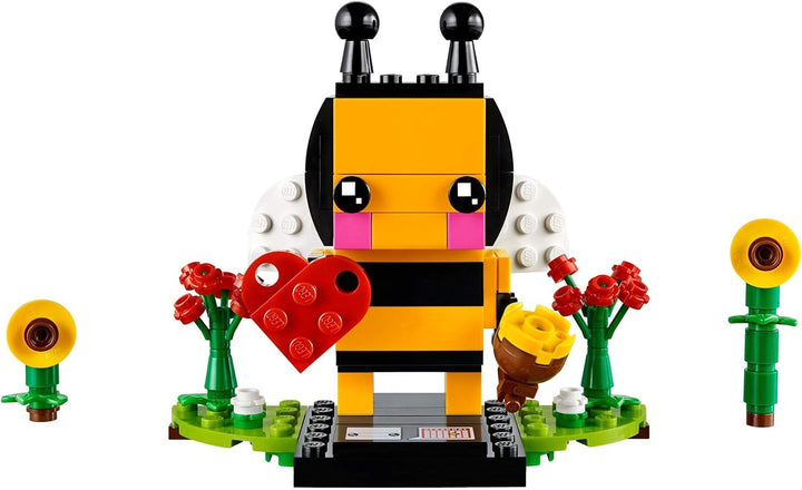LEGO Brickheadz 40270 - Valentinstags-Biene, 140-teilig