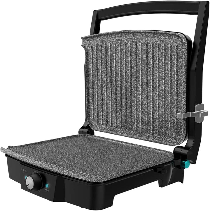 Cecotec Rock'nGrill 2000 Stone Ceramic Mix&Grill, 2000 W, Grill, Grill, Grill, Bügeleisen und Sandwi