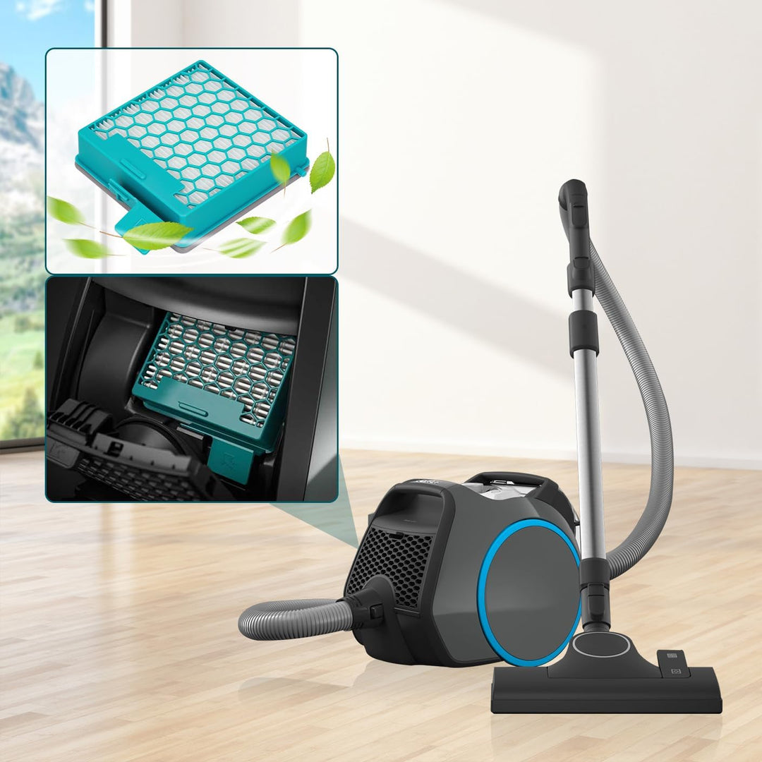 3 Stück Ersatz HEPA-Filter kompatibel mit Miele Boost CX1 Active/Allergy/Cat & Dog/Parquet PowerLine