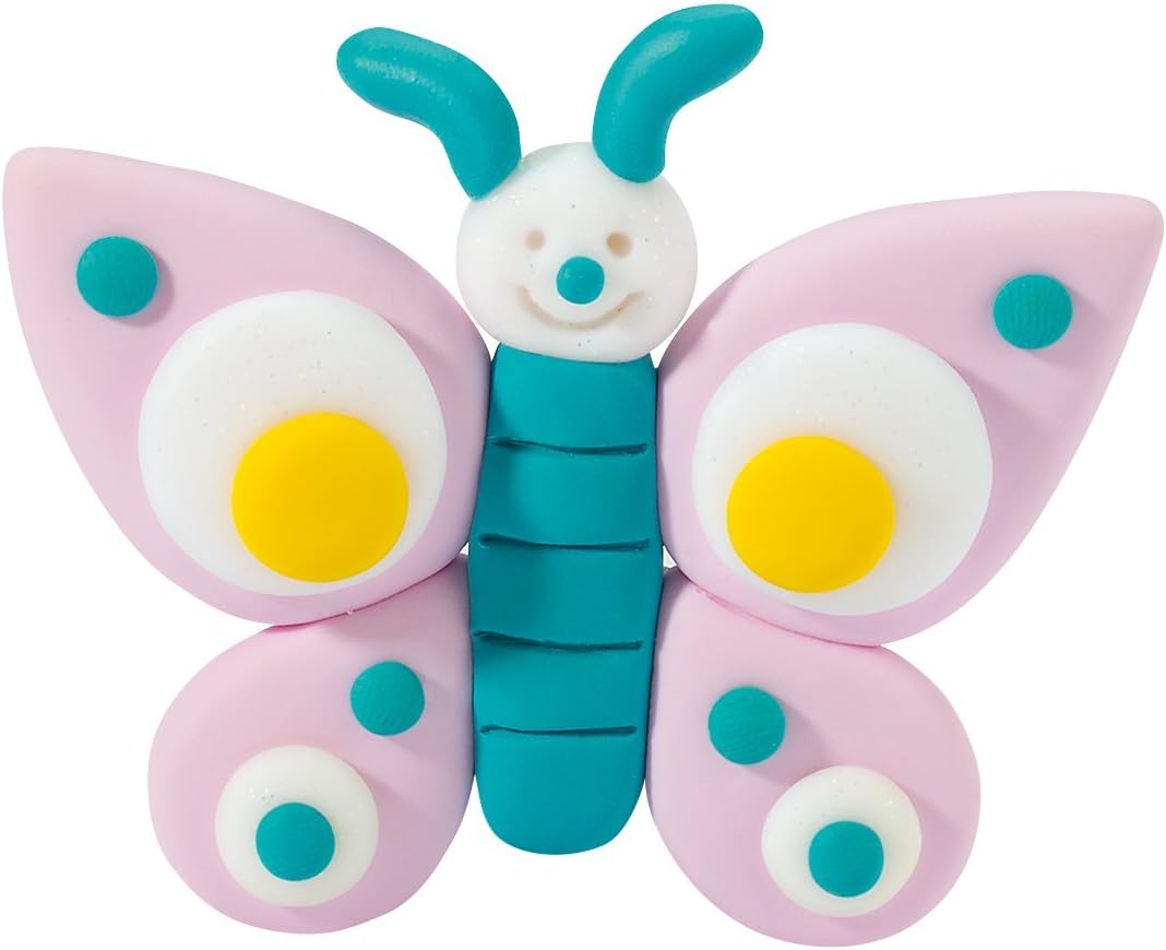 Staedtler 8034 10 LY Fimo kids form&play Set Butterfly (superweiche, ofenhärtende Knete, kinderleich